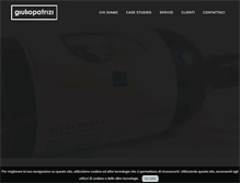 Tablet Screenshot of giuliopatrizi.com